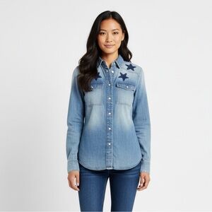 Givenchy Jean Shirt with Stars